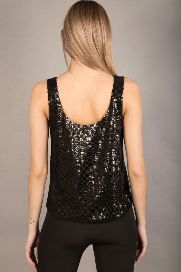 Blouse sequined blouse
