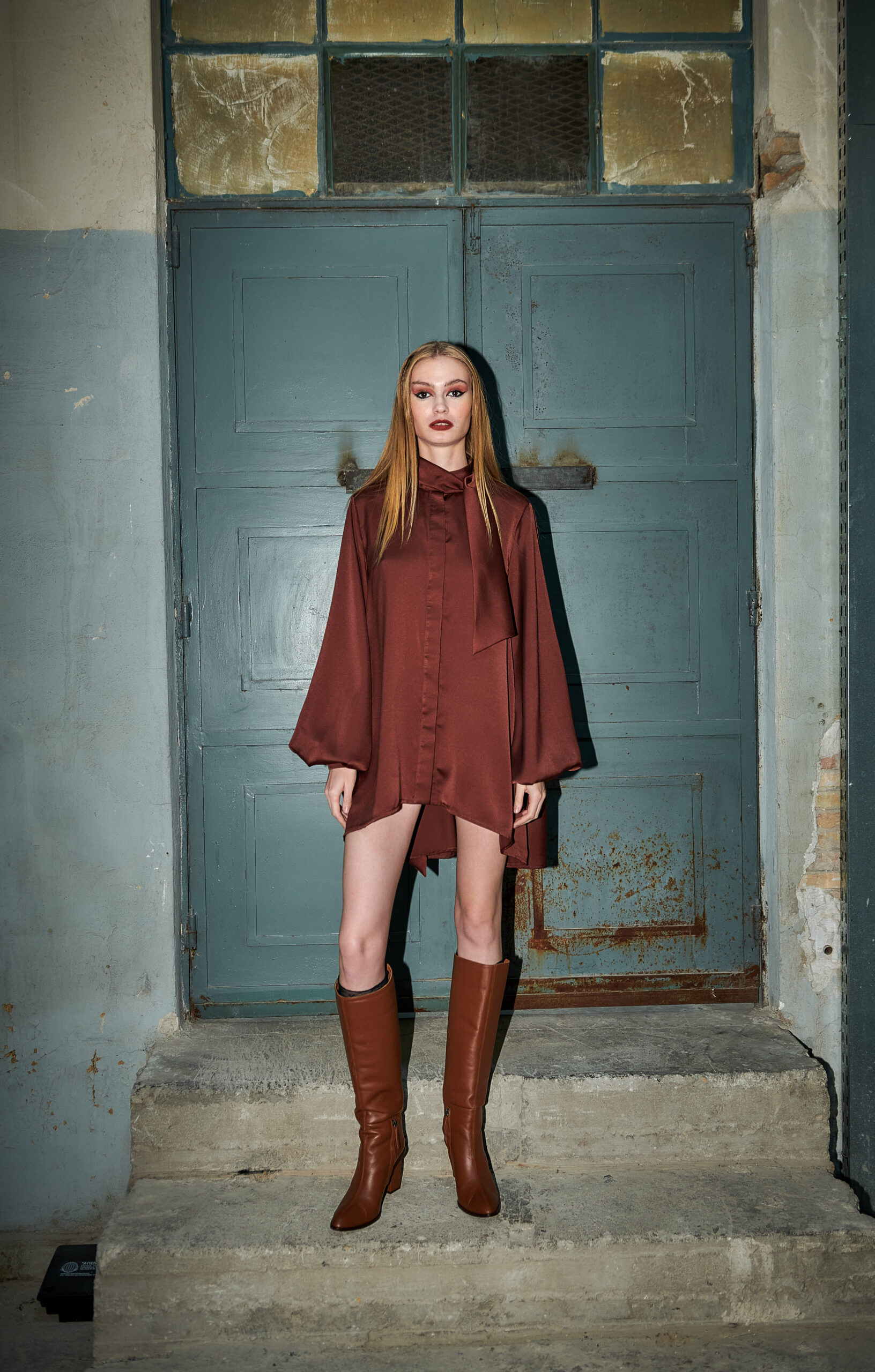 Πουκάμισο με κασκολ